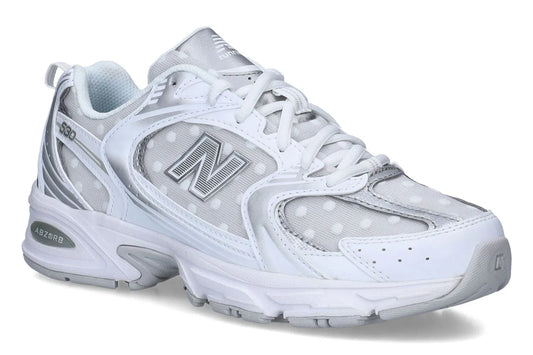 NB 530 Silver Polka Dot