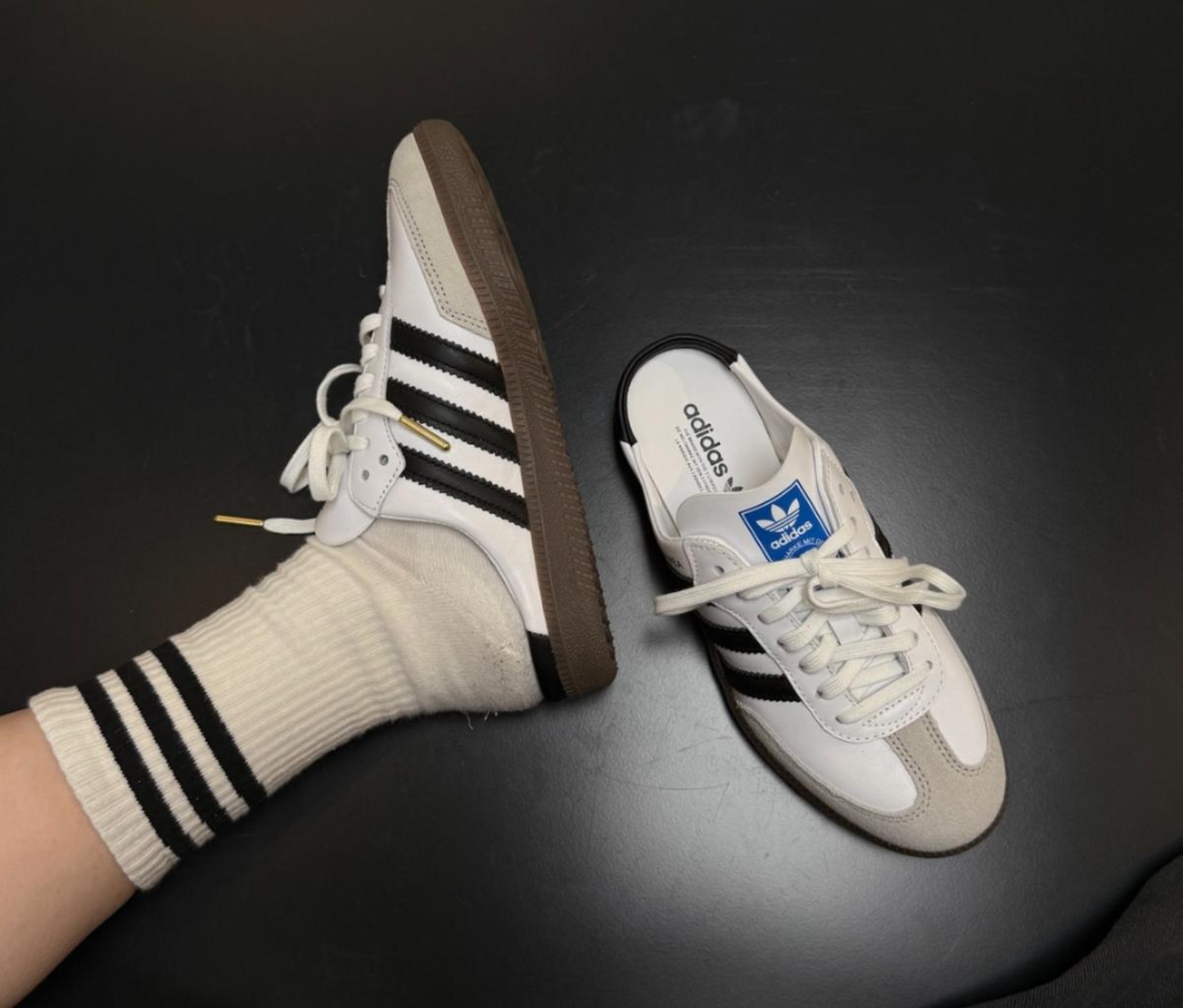 SAMBA OG Mule White