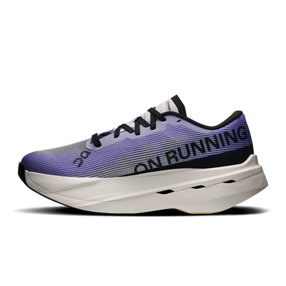 Cloudboom Volt shoes in violet and black